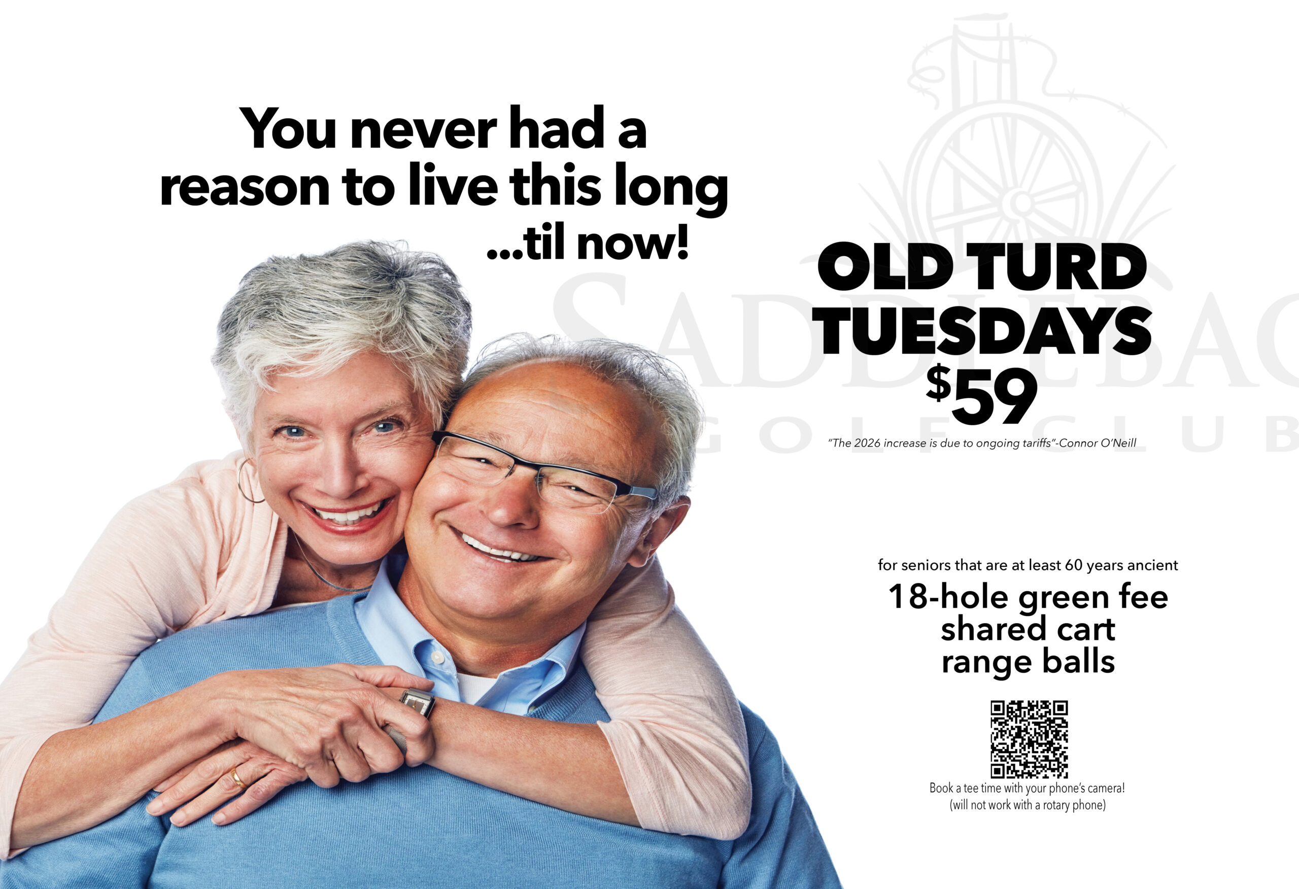 Old Turd Tuesday Poster 2026